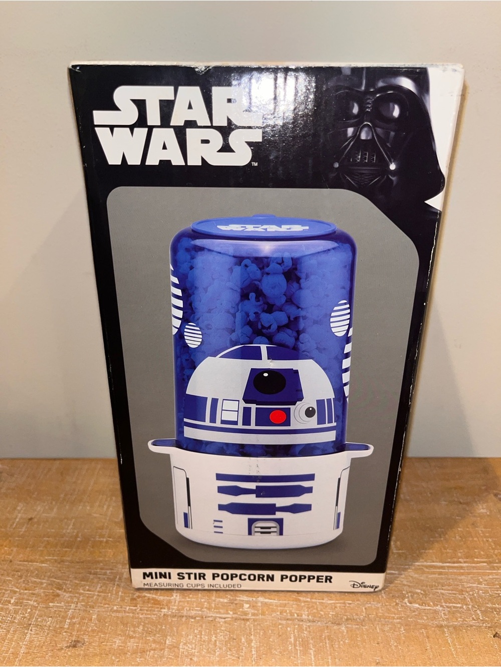 Star Wars R2-D2 Blue and White Mini Stir Popcorn Popper